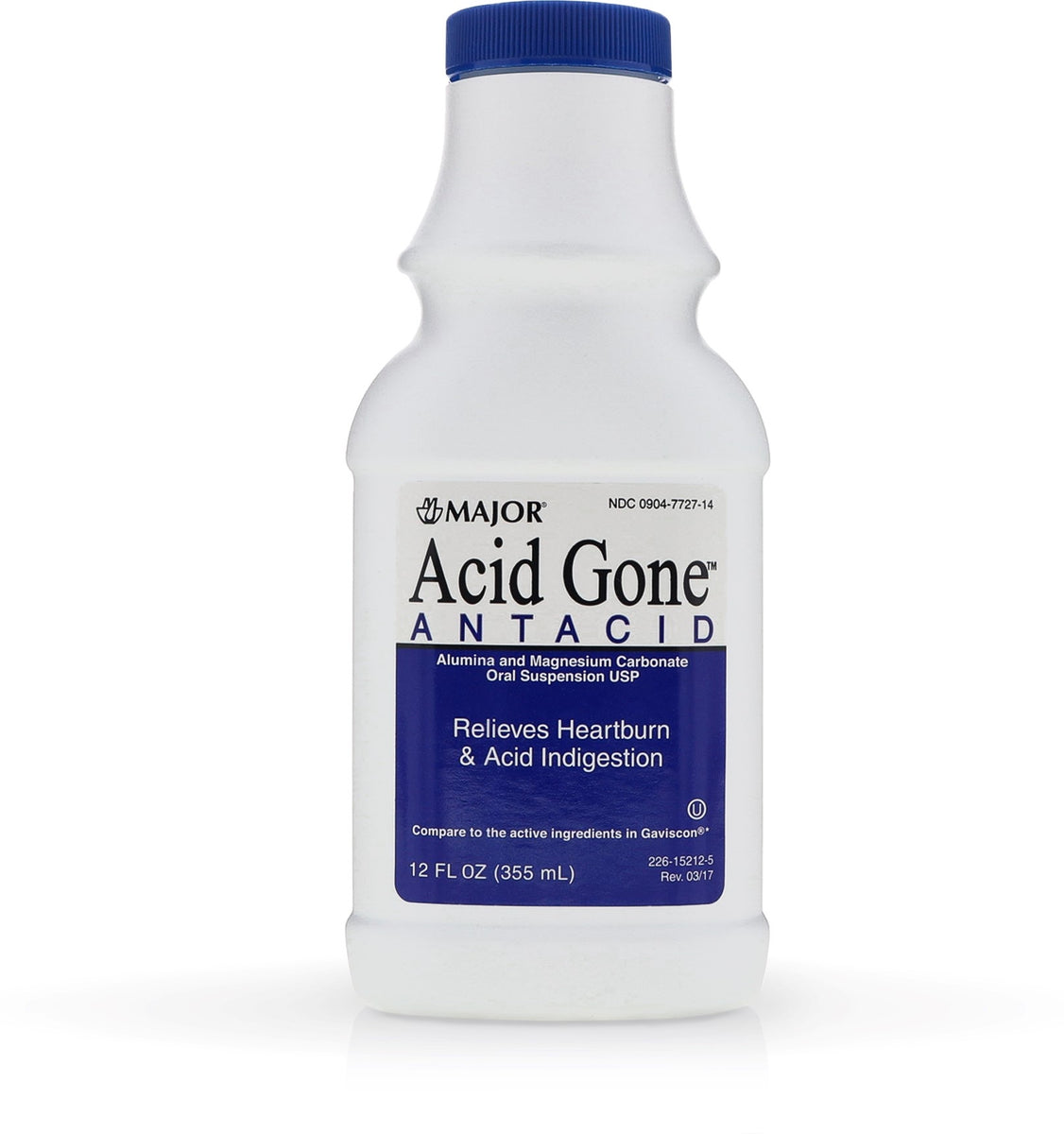 Major Acid Gone Antacid Suspension, 12 Fl. Oz. Farmacia Jireh Aguadilla