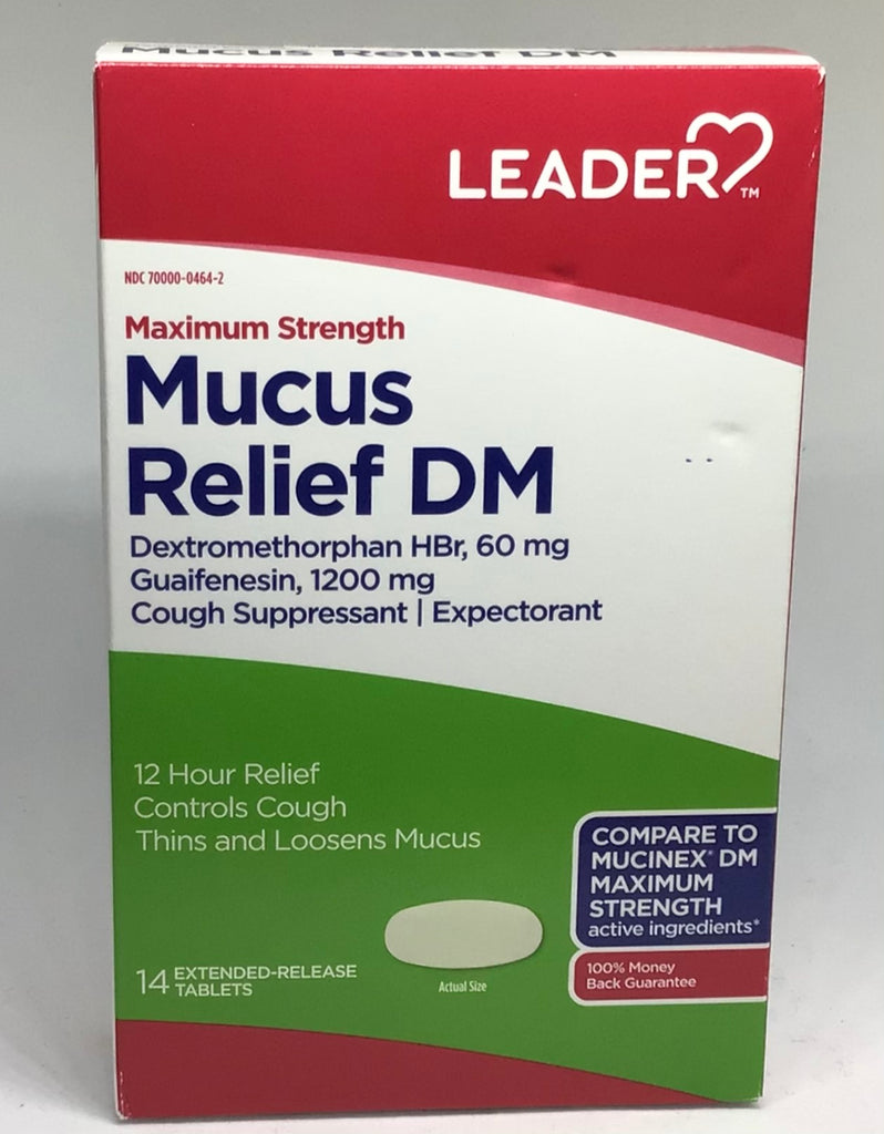 LDR Mucus Relief DM 14 Tablets – Farmacia Jireh Aguadilla