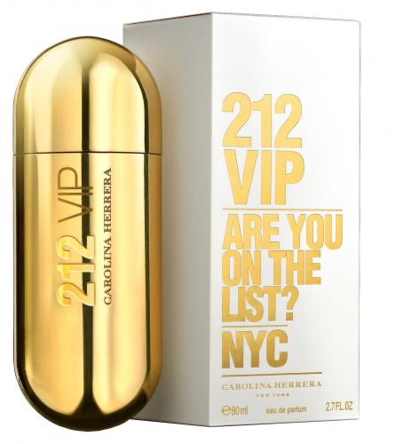 212 Vip by Carolina Herrera For Women Edp Spray 2.7 Oz