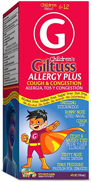 GILTUS ALLERGY PLUS CHILDRENS 4 Oz – Farmacia Jireh Aguadilla